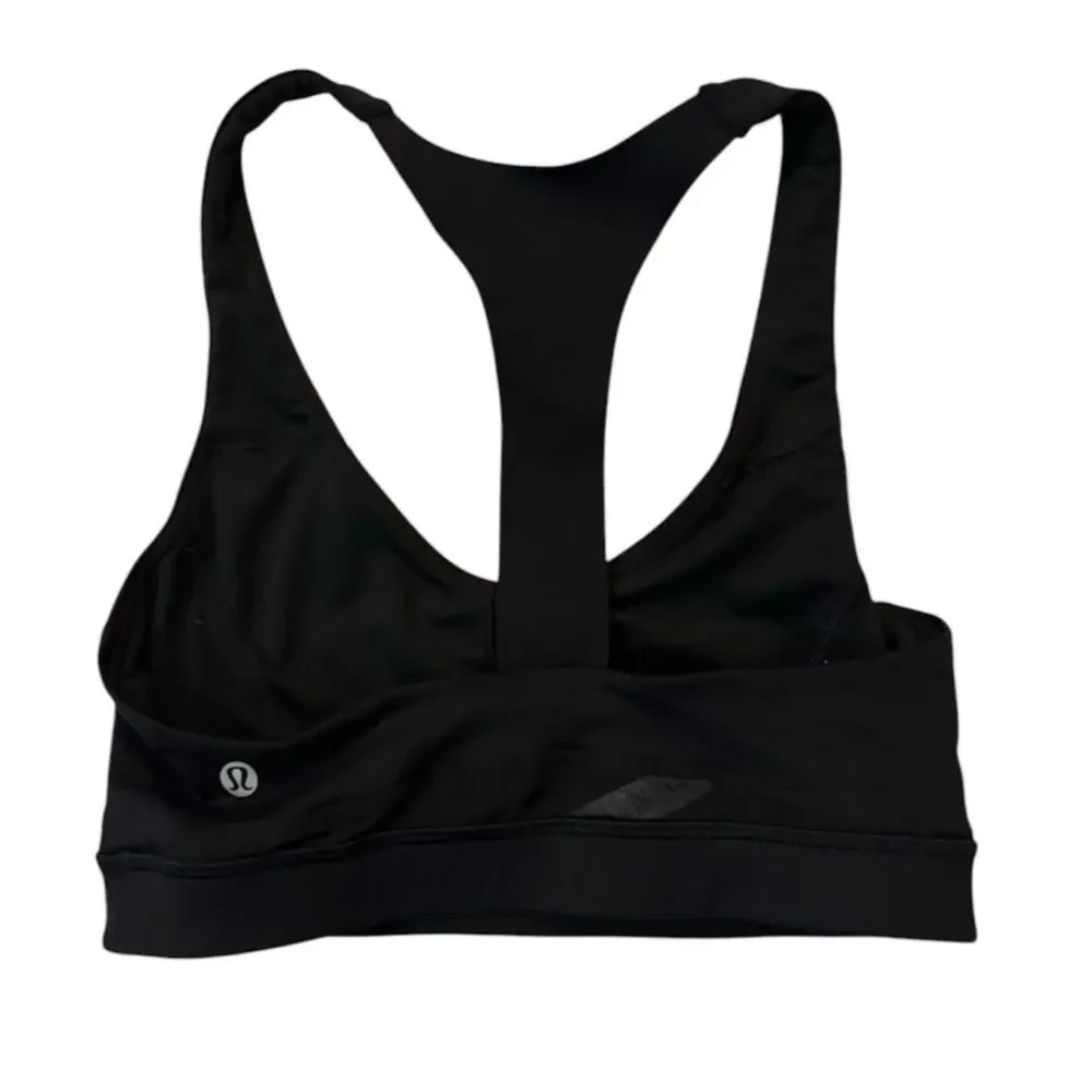Lululemon Sports Bra Black Size 6